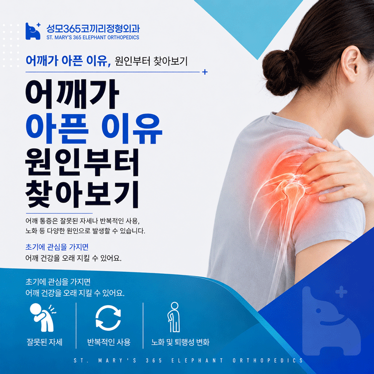 종암동 정형외과 어깨 통증 왜 나타나는걸까요?